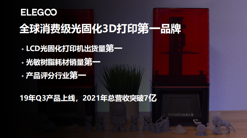 鏖战双11！ELEGOO助力LCD光固化3D打印机强势破圈