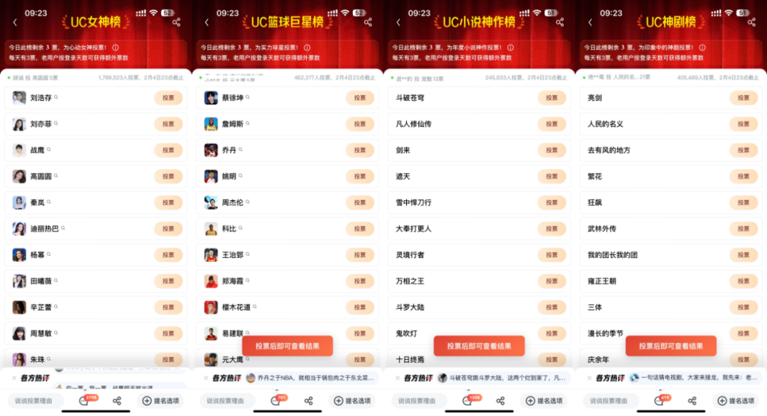 UC网友年度榜单：有料有梗有戏