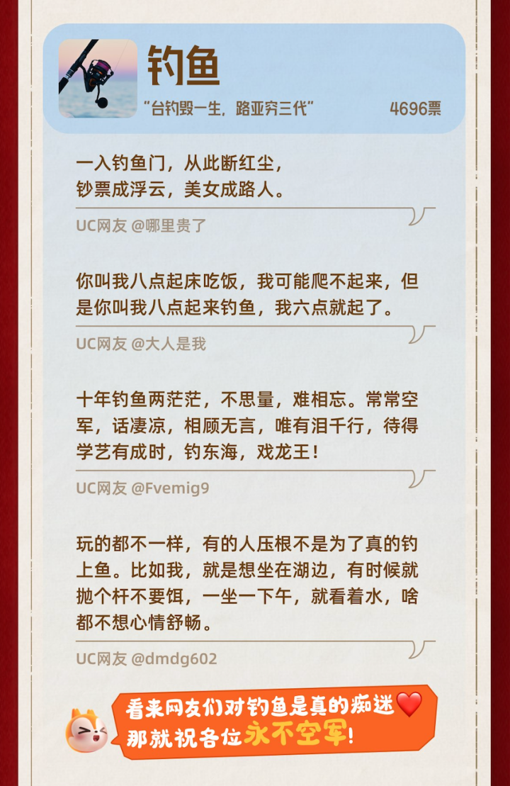 UC网友年度榜单：有料有梗有戏