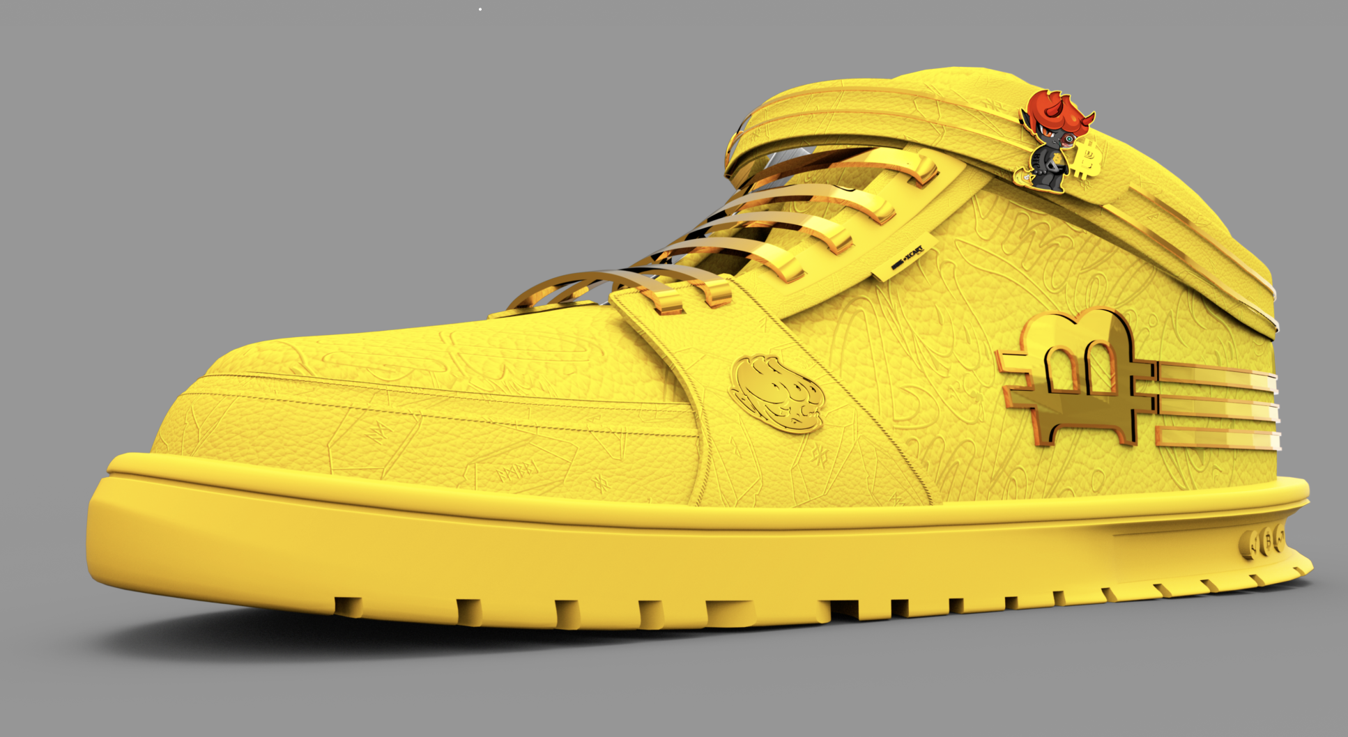 XCart与AMBBi 联合推出符文概念RWA潮鞋