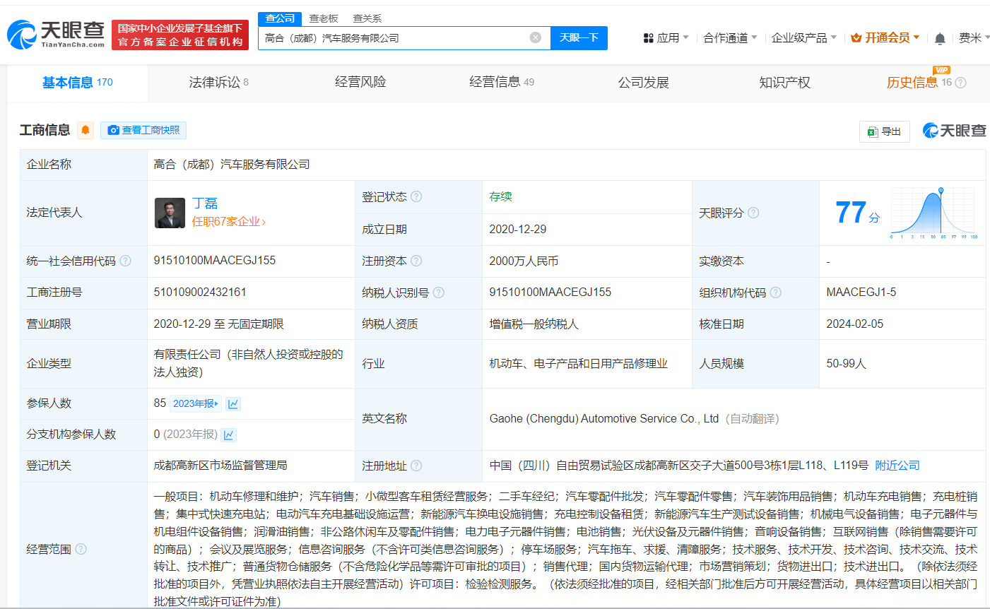 丁磊及高合汽车旗下两公司被限消