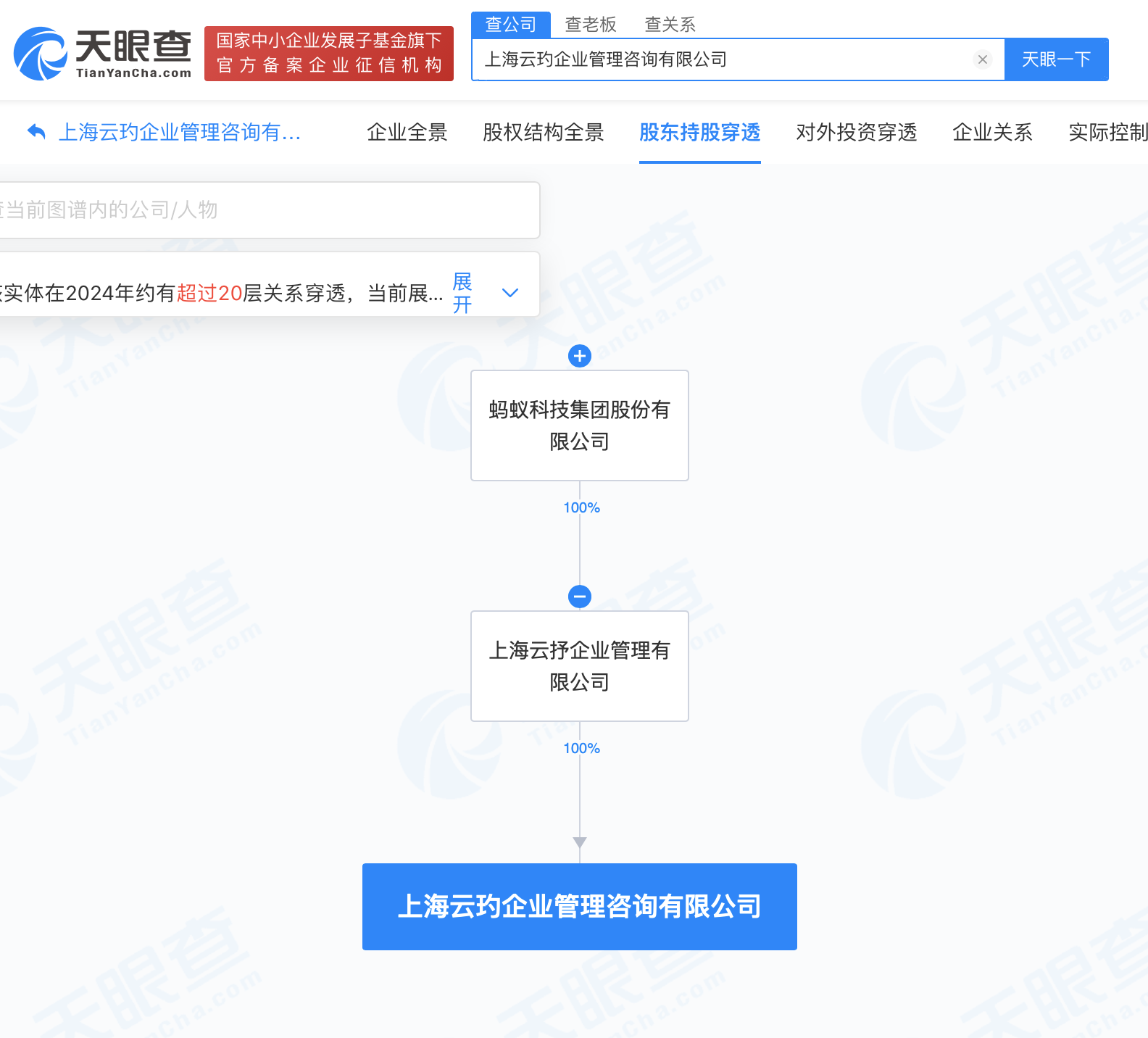 蚂蚁集团旗下企管公司增资至28.9亿