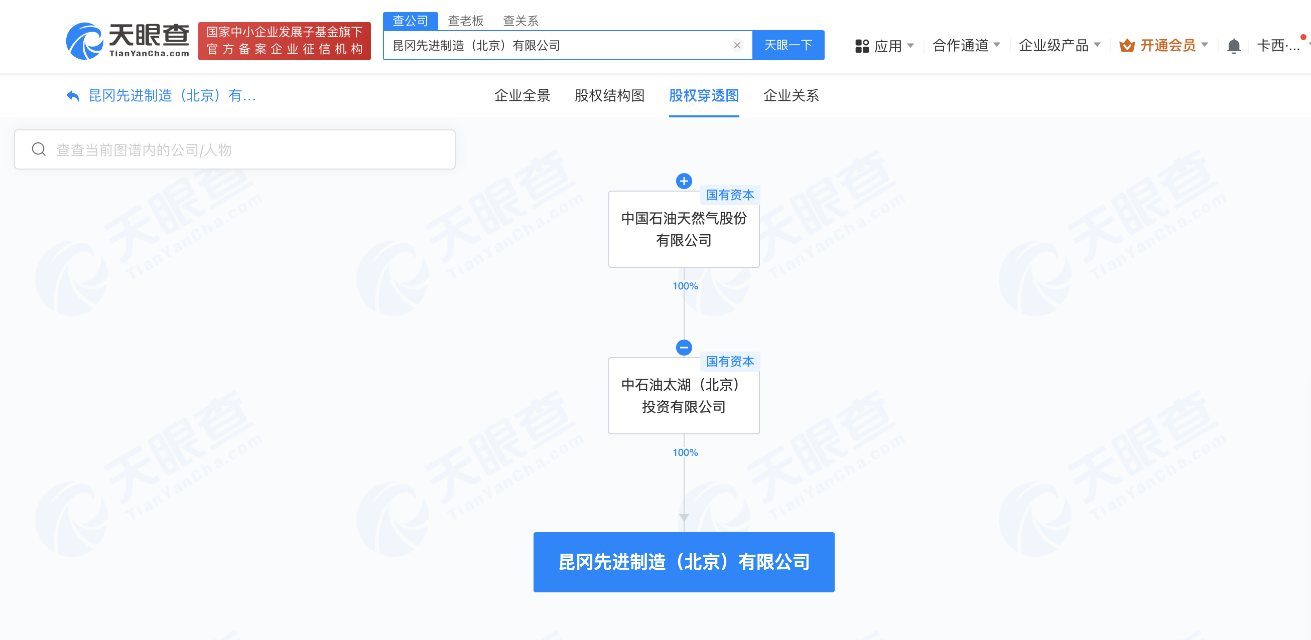 #中国石油成立昆冈先进制造公司# 注册资本10亿