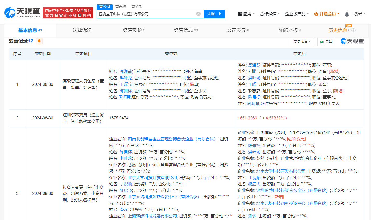 华为哈勃入股国测量子