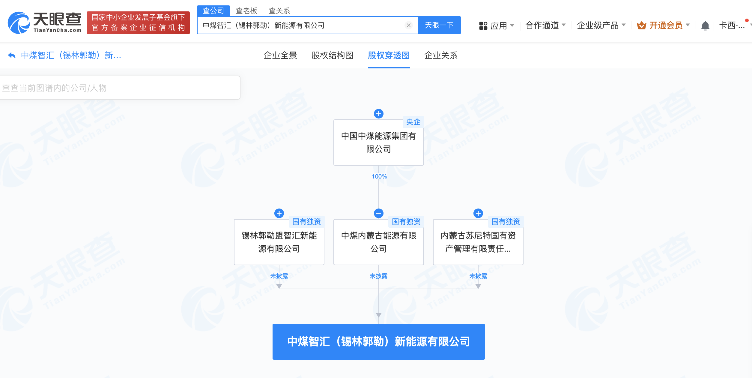 #中煤能源集团等在内蒙古成立新能源公司# 注册资本500万