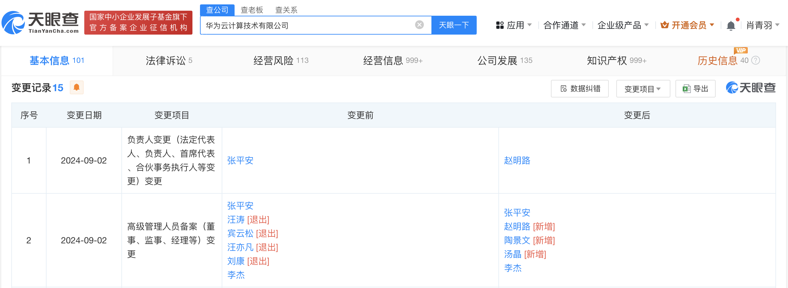 赵明路任华为云公司董事长