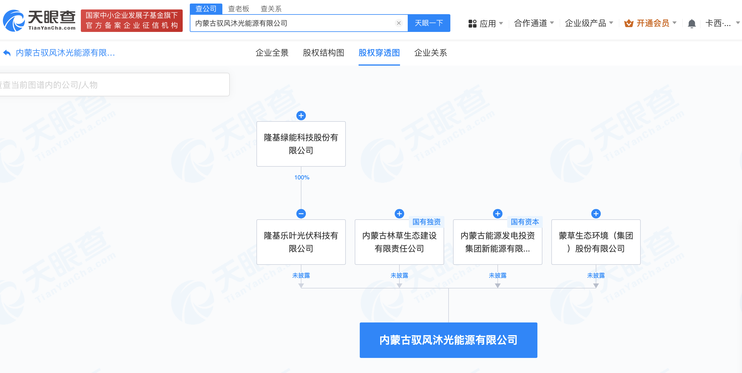 #隆基乐叶等在内蒙古成立能源公司#注册资本8亿