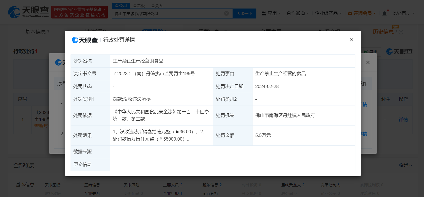 美诚月饼生产商今年已两次被罚