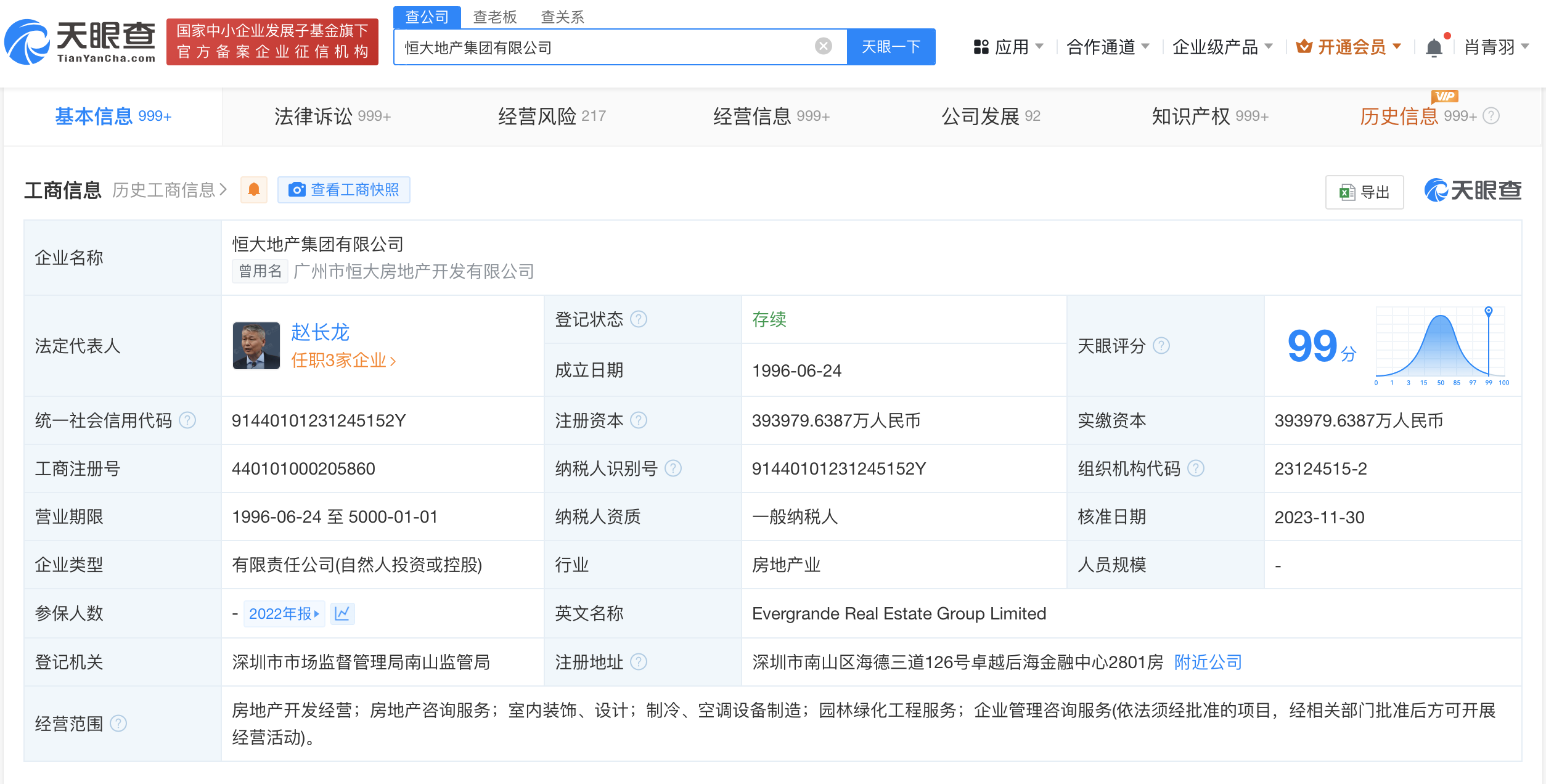 恒大地产等被强制执行9.3亿