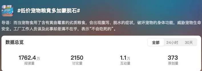 宠物粮被爆狂加蒙脱石！他们对毛孩子下手，铲屎官天塌了…