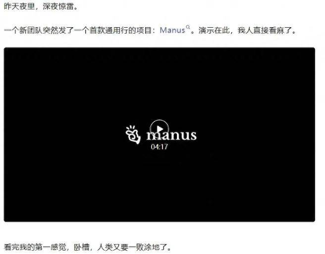 邀请码被炒至8.8万？一夜刷屏的Manus什么来头？