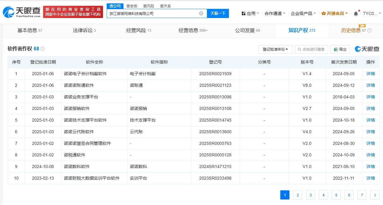 天眼查315数据：#揭秘手机抽奖套路涉事诺诺网络公司#