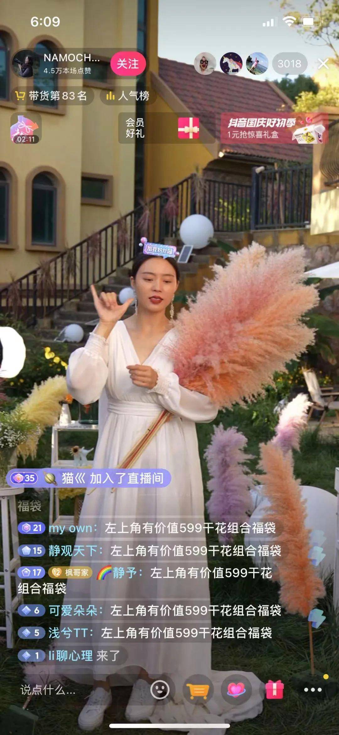 美女诗蝶：从时尚模特到抖音花艺师的华丽转身