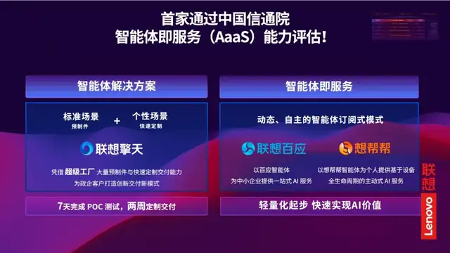 玉汝于成终问鼎，AI时代联想的破界与领航