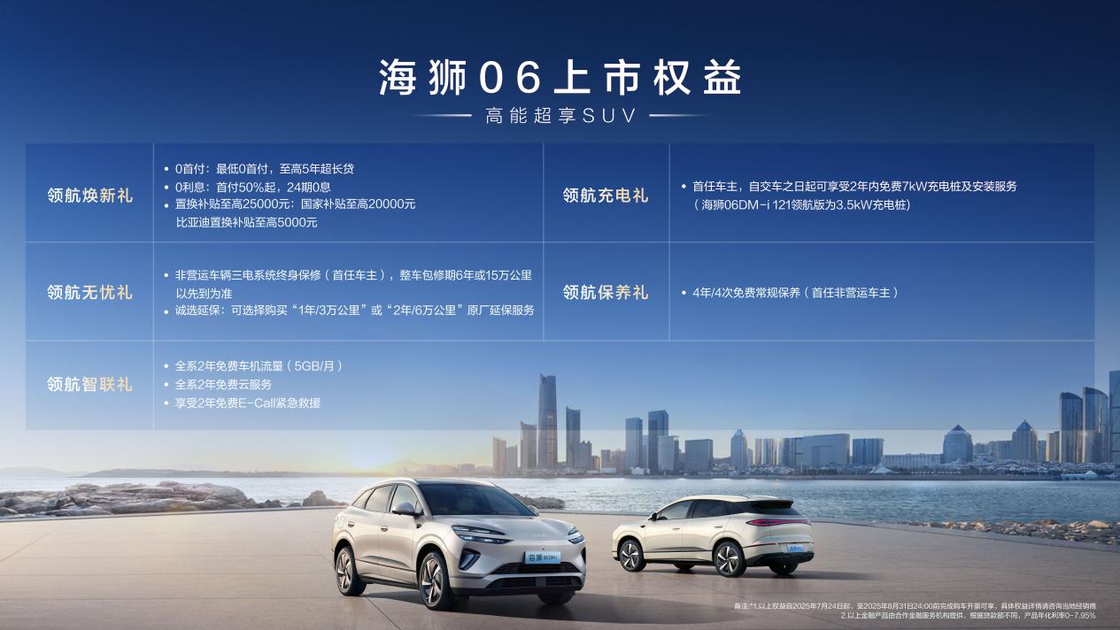 高能超享SUV，比亚迪海狮06杭州区域上市 售价13.98万-16.38万