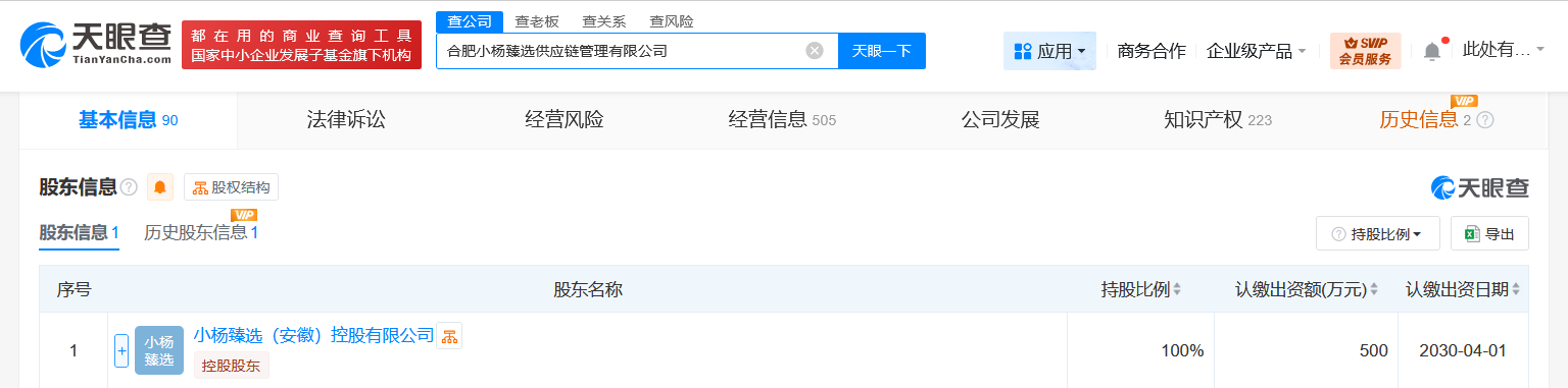 三只羊旗下供应链公司增资400%