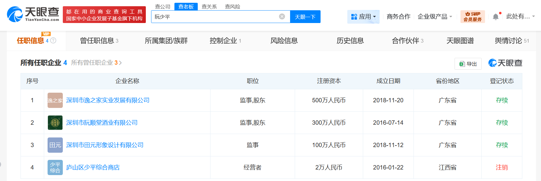 揭秘假院士阮少平关联公司