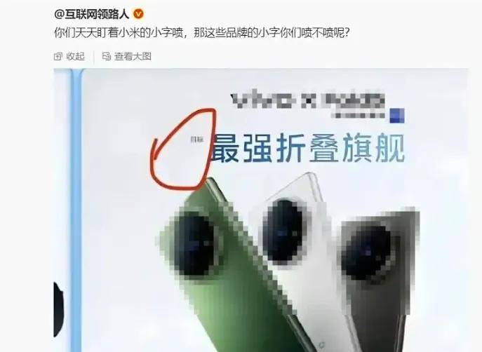 罗永浩替小米说公道话：海报小字是行业陋习，很多人只黑小米……