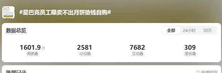 付费上班？星巴克被曝给员工摊派月饼任务，卖不掉自购……