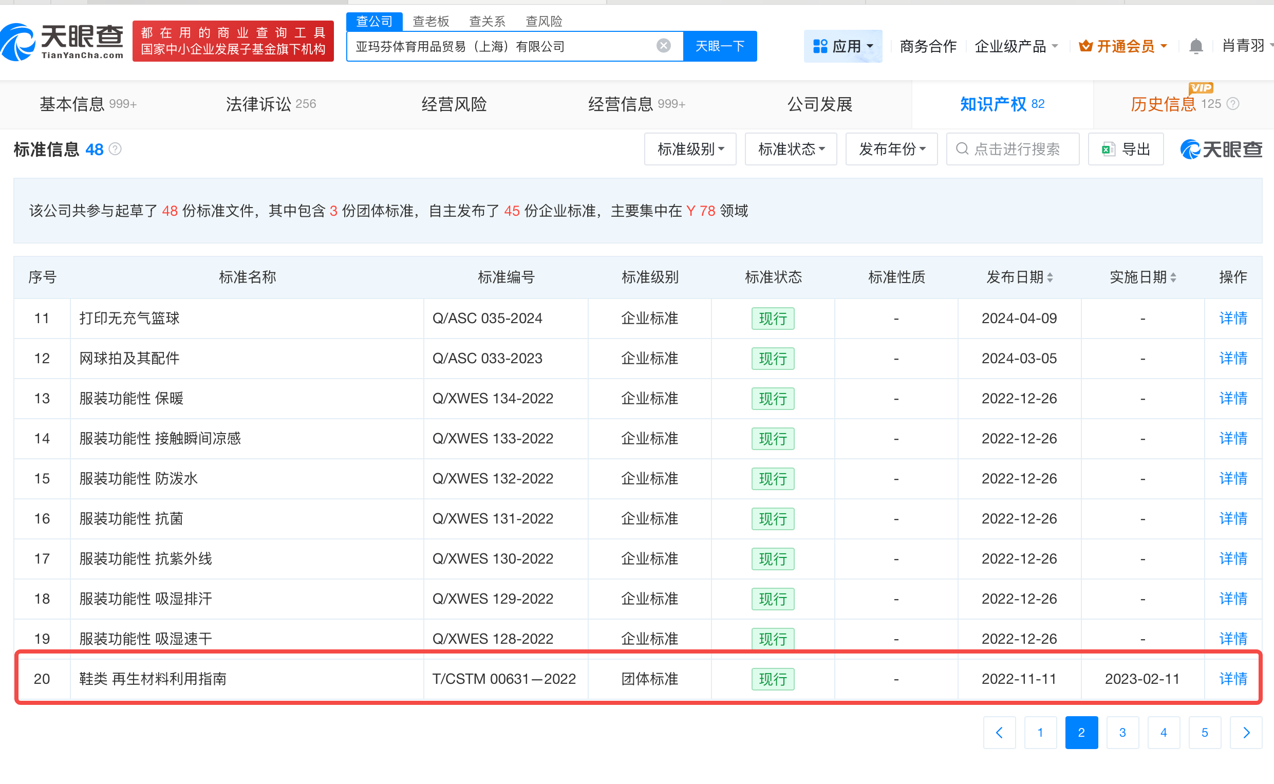 始祖鸟关联公司曾抽检不合格