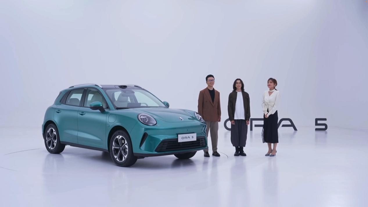 以自然美学重构汽车设计，欧拉5与当代城市有机共生