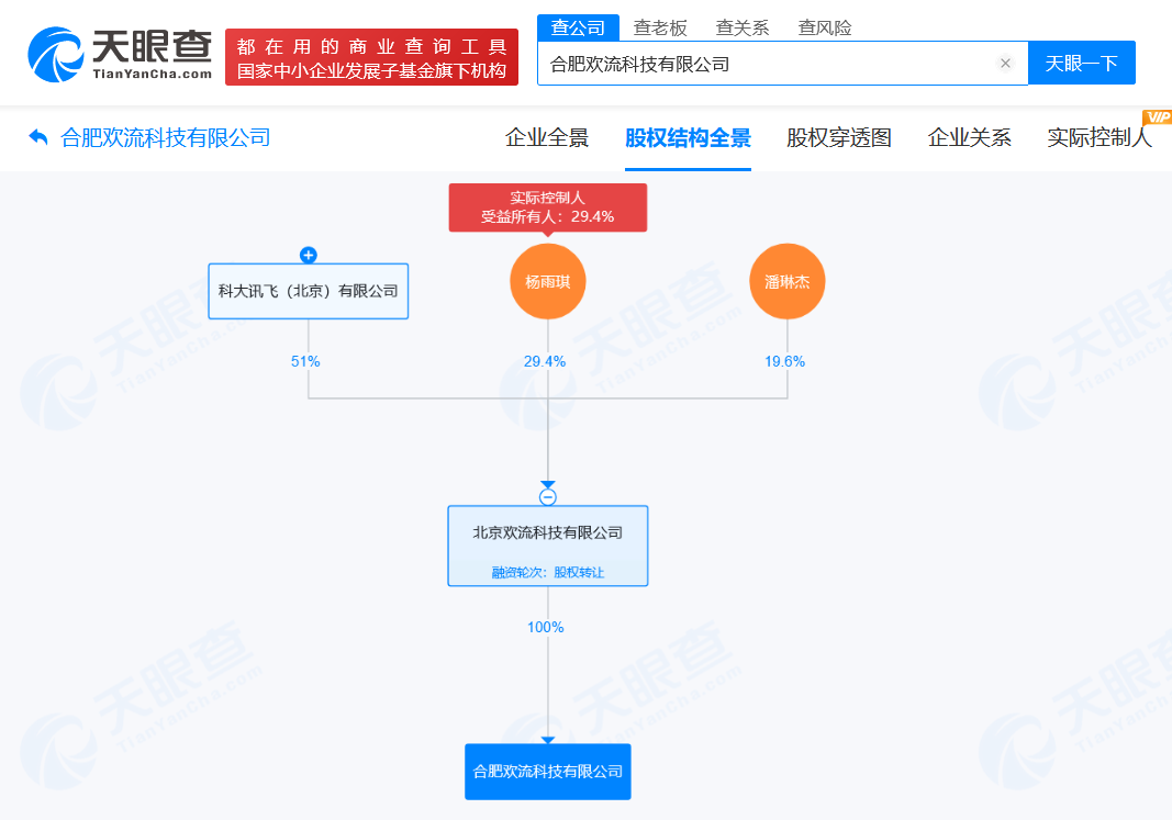 科大讯飞在合肥成立科技新公司含多项AI业务