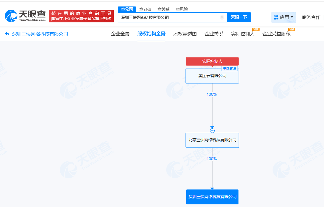 #美团旗下深圳科技公司增资至5.01亿# 增幅50000%