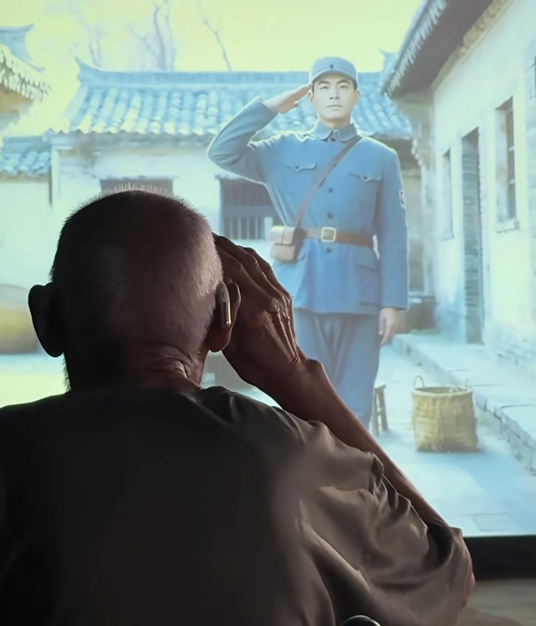 AI修复的抗日老兵影像，照见“执盾持矛”的中国信创