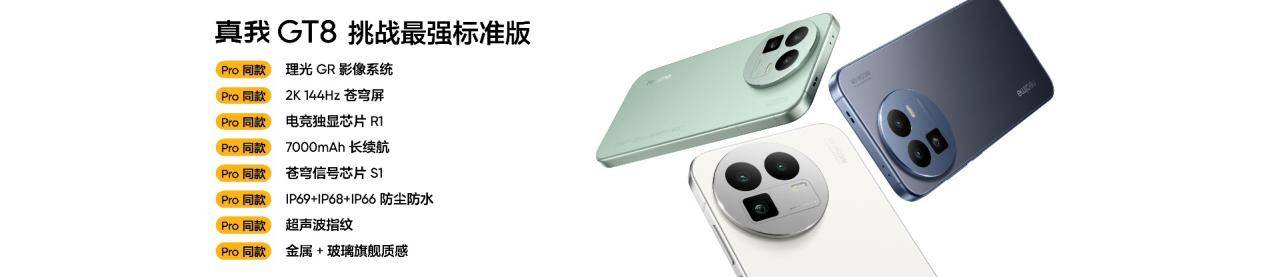 真我GT8系列正式发布，全系搭载理光GR影像系统