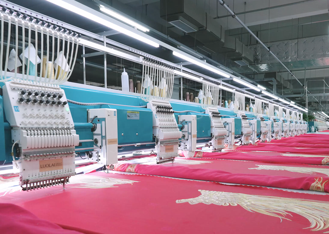 单针1200针/分钟，2 小时出库！罗莱生活打造家纺行业“灯塔工厂”