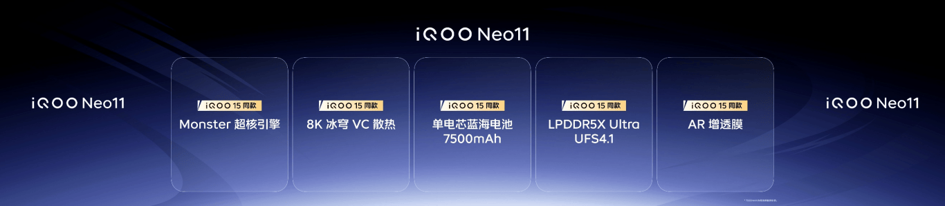 行业领先游戏视效“一机制胜”iQOO Neo11到手2599元起售