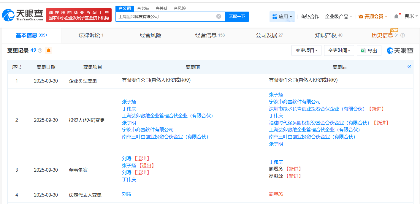 宁德时代参投基金等入股达卯科技后者为AI虚拟电厂应用研发商