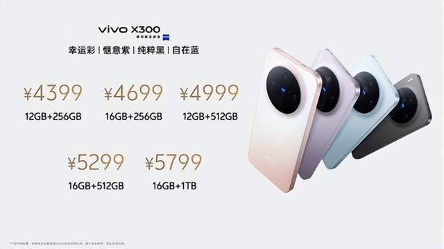巨出片 出巨片，vivo X300系列发布，售价4399元起