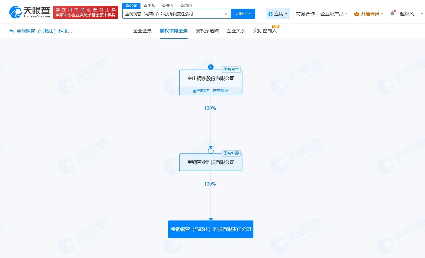 宝钢股份在马鞍山成立钢管公司注册资本10亿