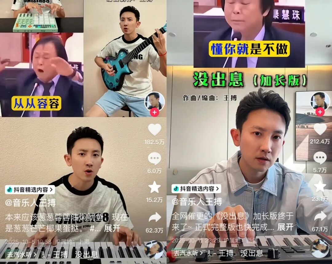 玩梗的《没出息》，可太有出息了！