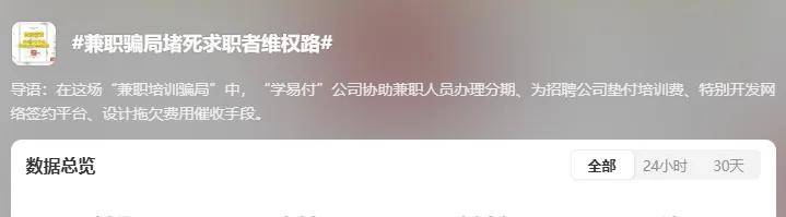 以兼职名义获客的黑网贷再进化！扬言几十万案件零败诉…