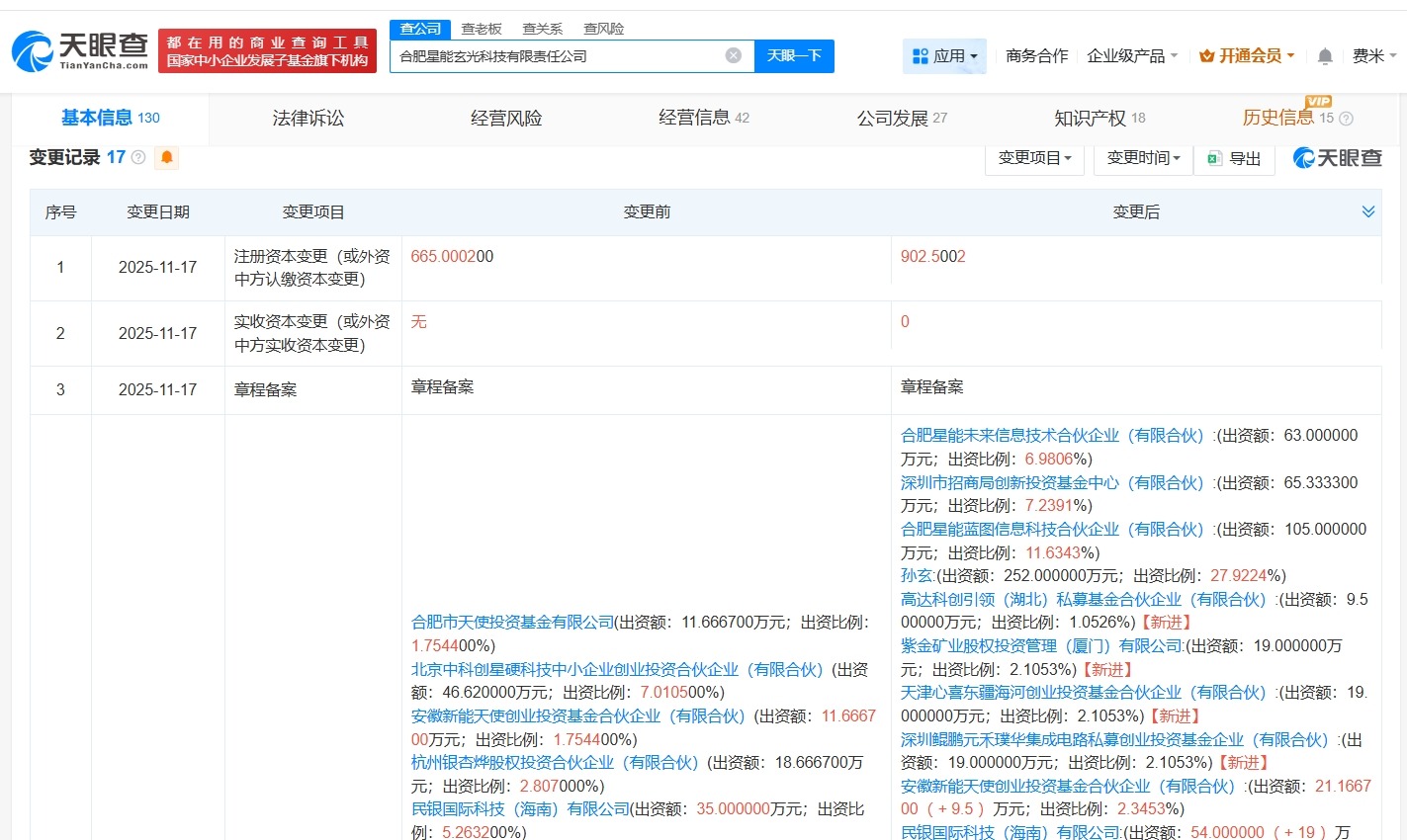 蚂蚁集团旗下公司等入股星能玄光后者为可控核聚变技术研发商