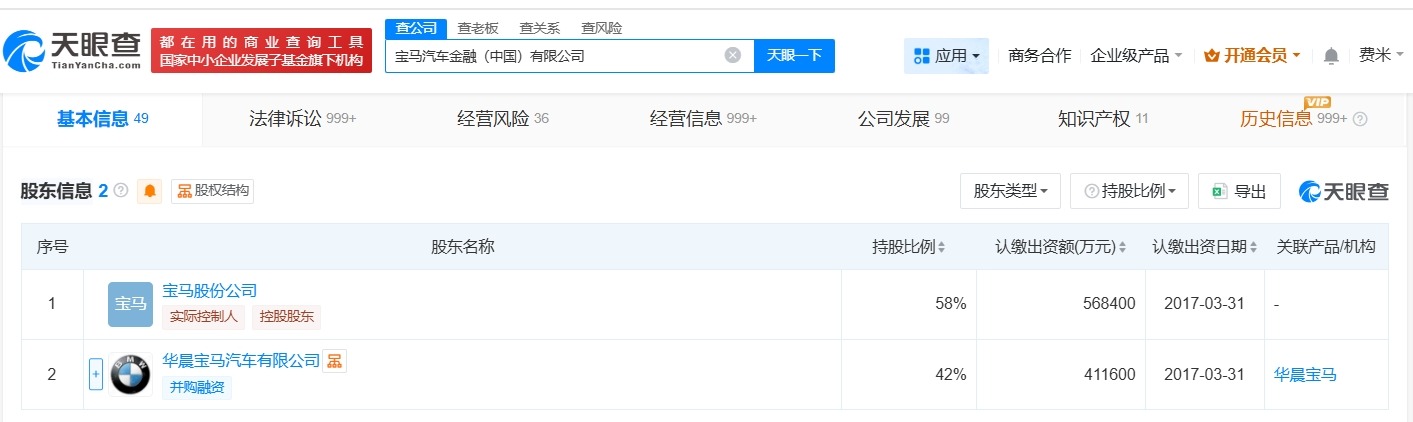 宝马汽车金融公司换帅完成工商变更