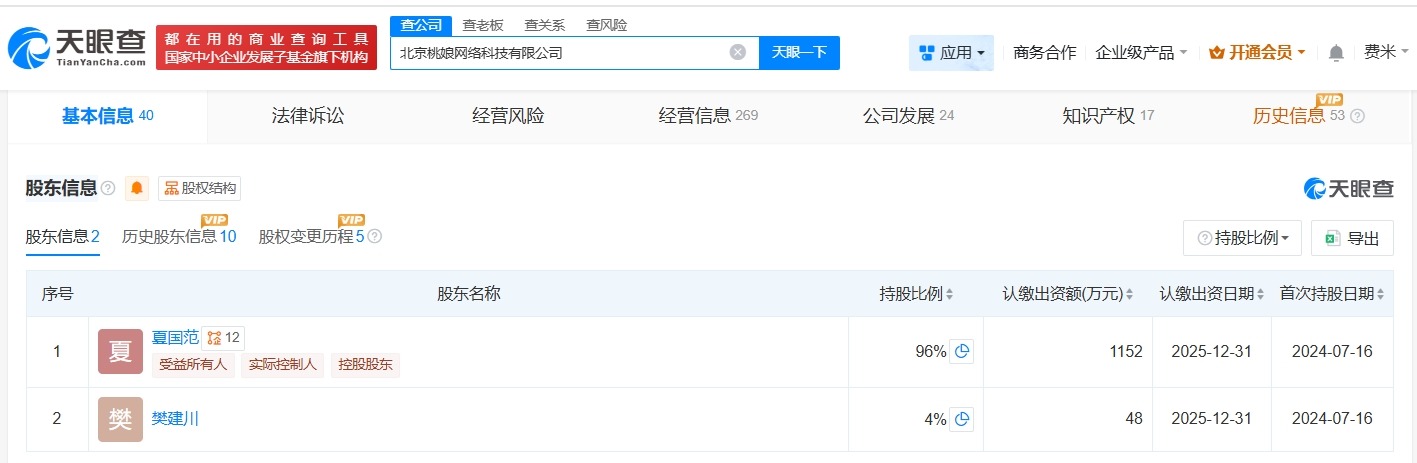 揭秘桃娘下饭小火锅关联公司
