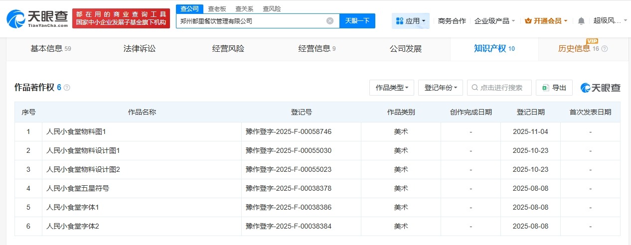 起底人民小馆关联公司