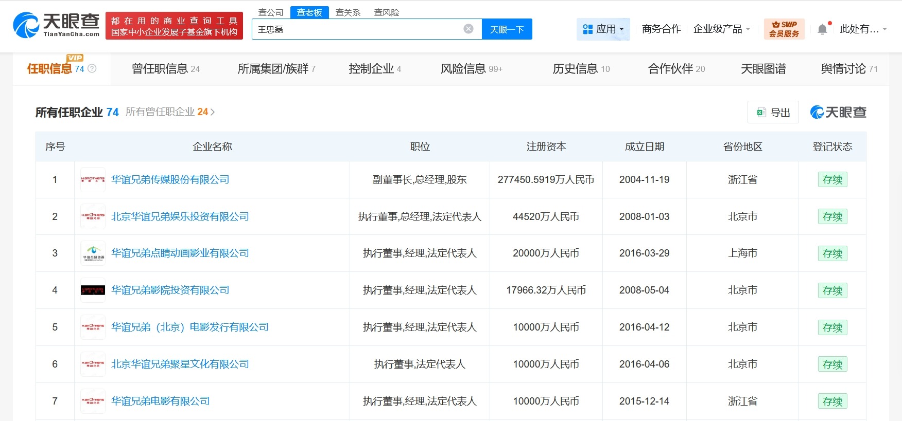 王中磊商业版图盘点