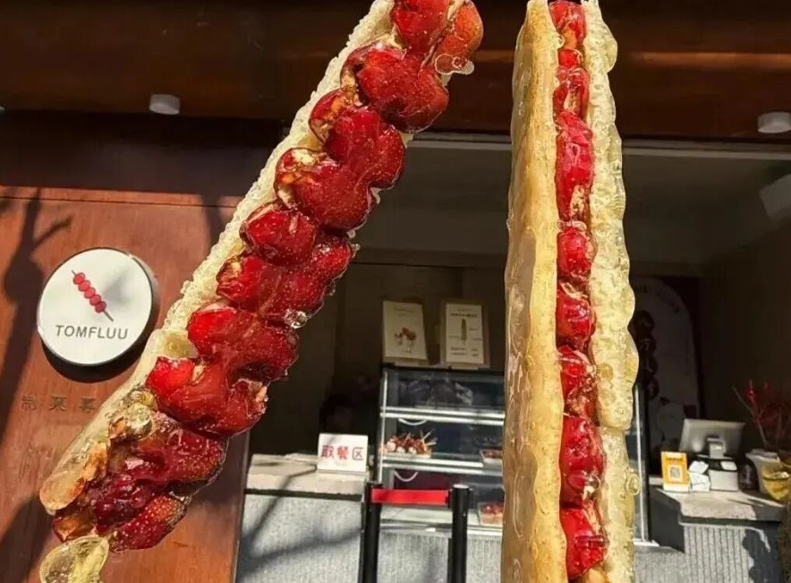 奶皮子糖葫芦成顶流，奶皮子糖葫芦是怎么突然走红的？