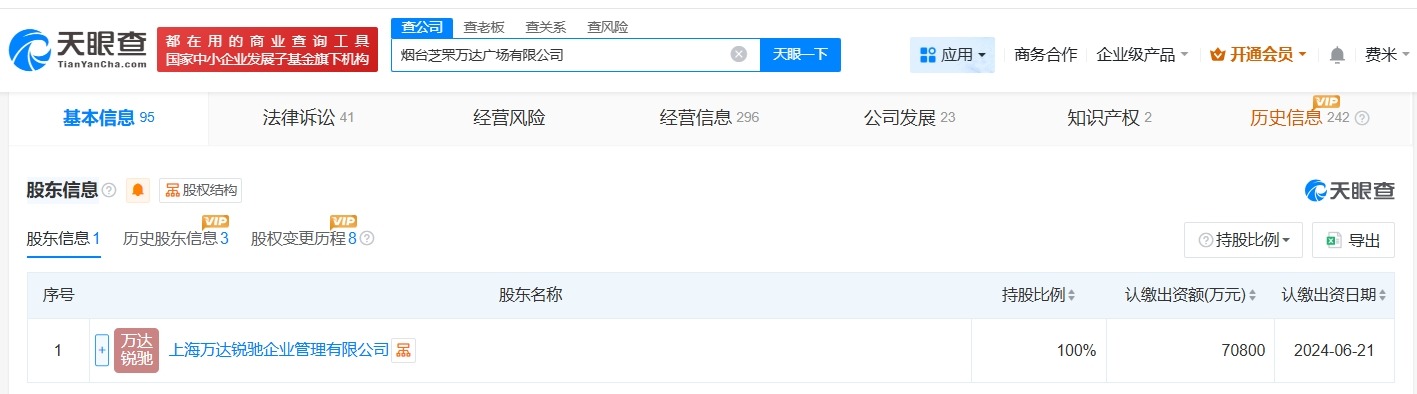 万达赎回烟台芝罘万达广场