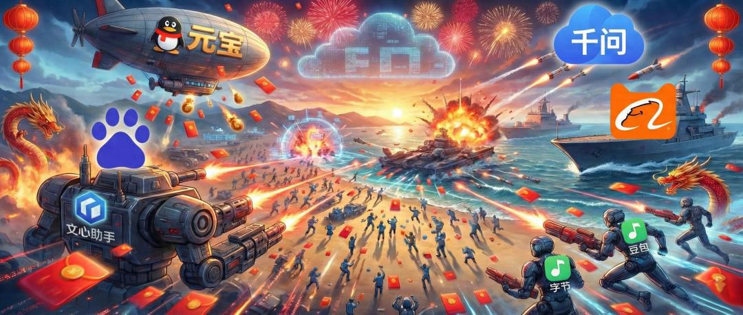 30亿AI红包大战背后的生死“诺曼底”，一场豪赌还是撒币狂欢？