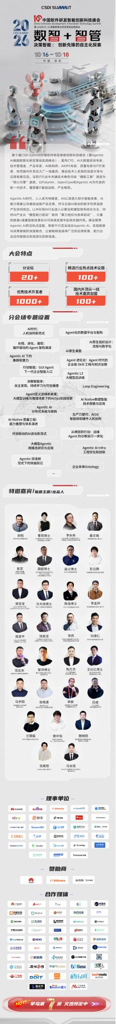 CSDI峰会开启：Agentic AI 落地应用的黄金期，智能系统重塑生产力